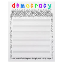 Tea Party Patriot Customizable Letterhead