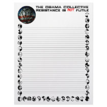 Tea Party Patriot Customizable Letterhead