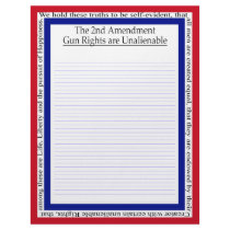 Tea Party Patriot Customizable Letterhead