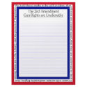 Tea Party Patriot Customizable Letterhead