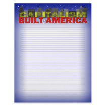 Tea Party Patriot Customizable Letterhead