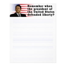 Tea Party Patriot Customizable Letterhead