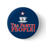 Tea Party People! Button
