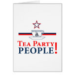 Tea Party People! Greeting Cards
