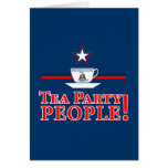 Tea Party People! Card