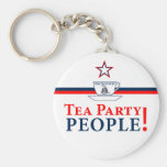Tea Party People! Keychain