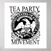 TEA PARTY POSTER