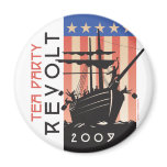 Tea Party Revolt 2009 Fridge Magnets