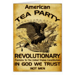 Tea Party Revolutionary Card