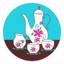 Tea Party Stickers