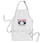 Tea Party Tax Day apron