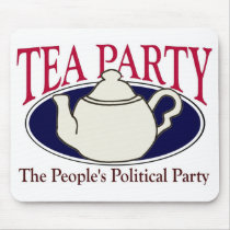 Tea Party Tax Day mousepad