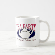 Tea Party Tax Day mug