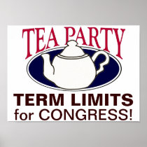 Tea Party Tax Day protest poster