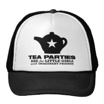 tea party - tea parties are for little girls hats