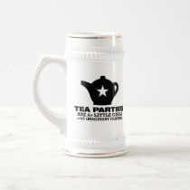 tea party - tea parties are for little girls coffee mugs