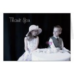 Tea party Thank You Note Card