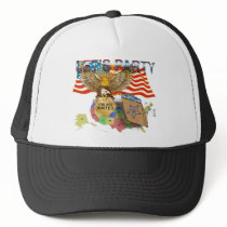 Tea-Party-Version-1 Trucker Hats