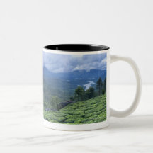 Tea plantation 2 Kerala state India Mugs