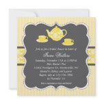 Tea Pot Bridal Shower Invitation