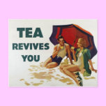 Tea Revives You postcards