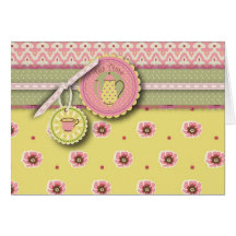 Tea Service Card II
