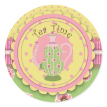 Tea Service Sticker