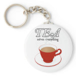 Tea Solves Everything Key Chains