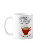 Tea Solves Everything Mugs