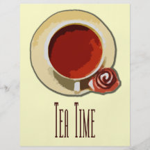 Tea Time Flyers