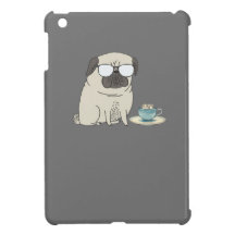 tea time for Mr Pug iPad Mini Cases