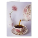Tea Time Greeting Card
