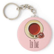 Tea Time Key Chains