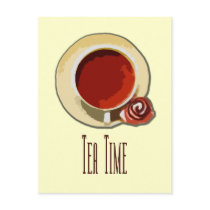 Tea Time Post Card