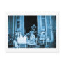Tea Time with Friends (Blue Toned) Post Cards