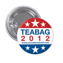 Teabag 2012 Round Pins