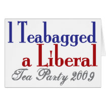 Teabag a Liberal (Tea Party 2009)