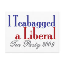 Teabag a Liberal (Tea Party 2009)