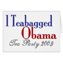 Teabag Obama (Tea Party 2009)