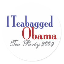 Teabag Obama (Tea Party 2009)