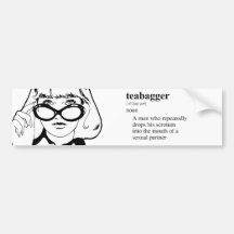 TEABAGGER BUMPER STICKER