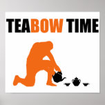 Teabow Time Tea Set Football Prayer Poster