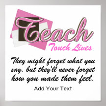 Teach and Touch Lives by SRF Poster