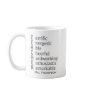Teacher  Acronym Mug