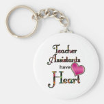 Teacher Assistants Have Heart Key Chain