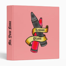 Teacher binder