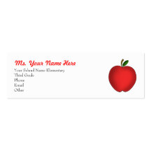 Teacher Business Card