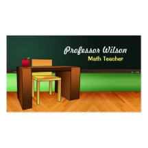 Teacher business cards