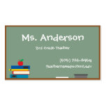 Teacher Chalkboard Business Card