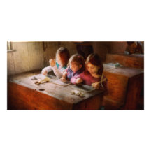Teacher - Classroom - Education can be fun Photo Card